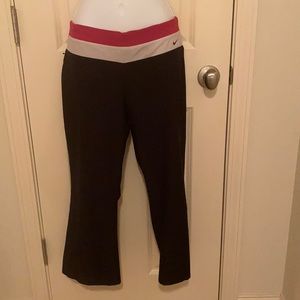 Nike black pink pants